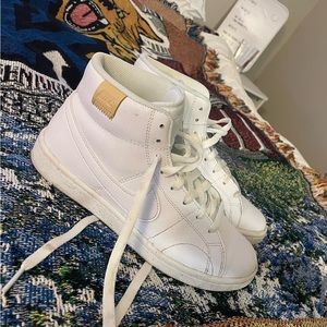 Hightop white Nikes